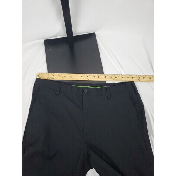 IZOD Golf Mens Pants Size 34x32 Black 100% Polyester - Picture 6 of 7